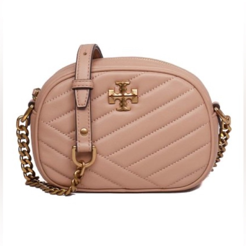 Tory Burch | Devon Sand Chevron Kira Camera Bag